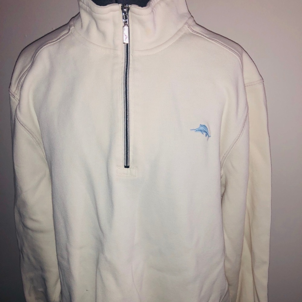 Men’s Tommy Bahama 1/2 zip shirt XL Tall